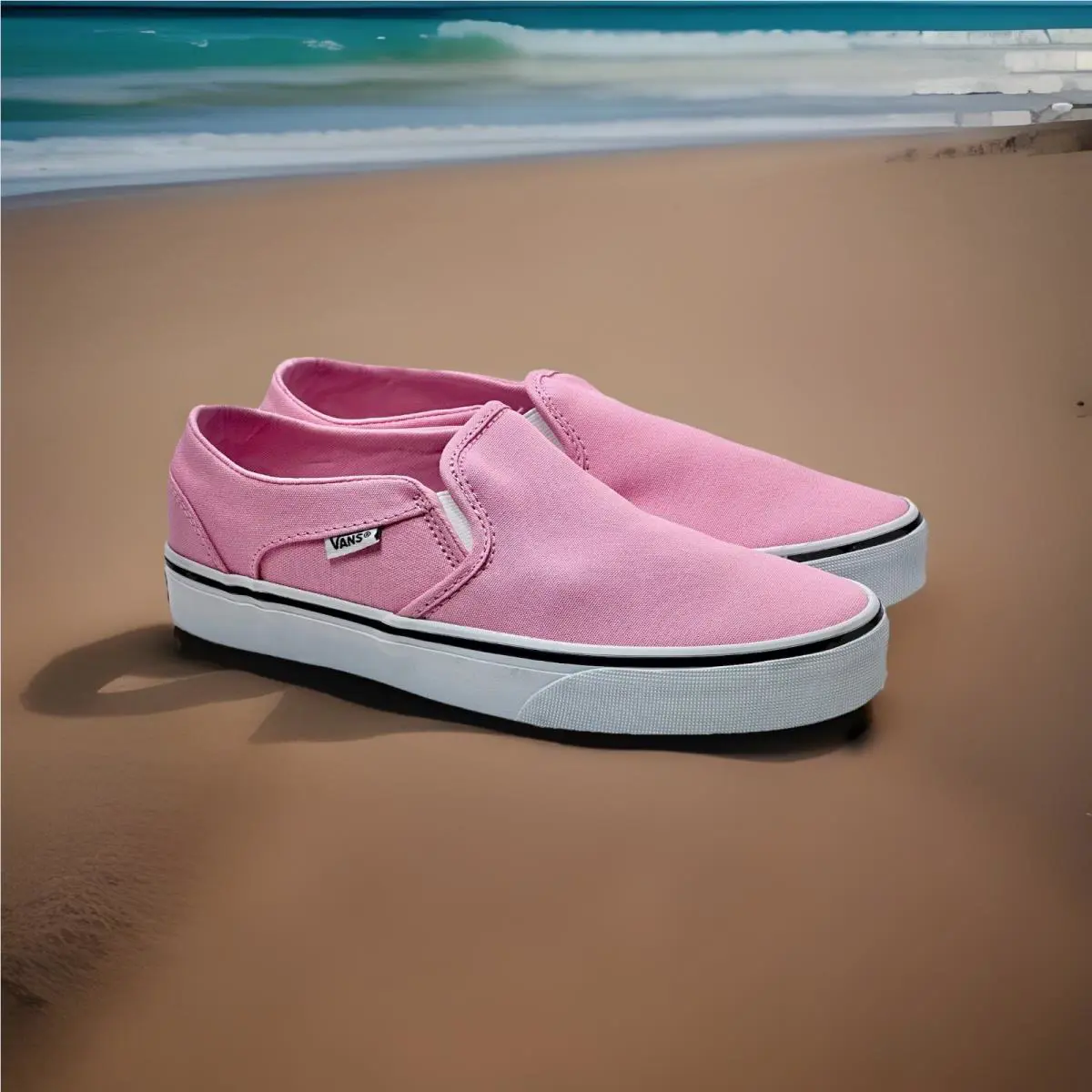 Vans shoes - VANS Asher - Asher - VN0A2Z46D3X - Pink (UPC: 0197065774417) 2