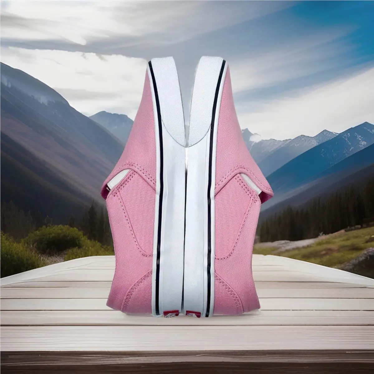 Vans shoes - VANS Asher - Asher - VN0A2Z46D3X - Pink (UPC: 0197065774417) 3