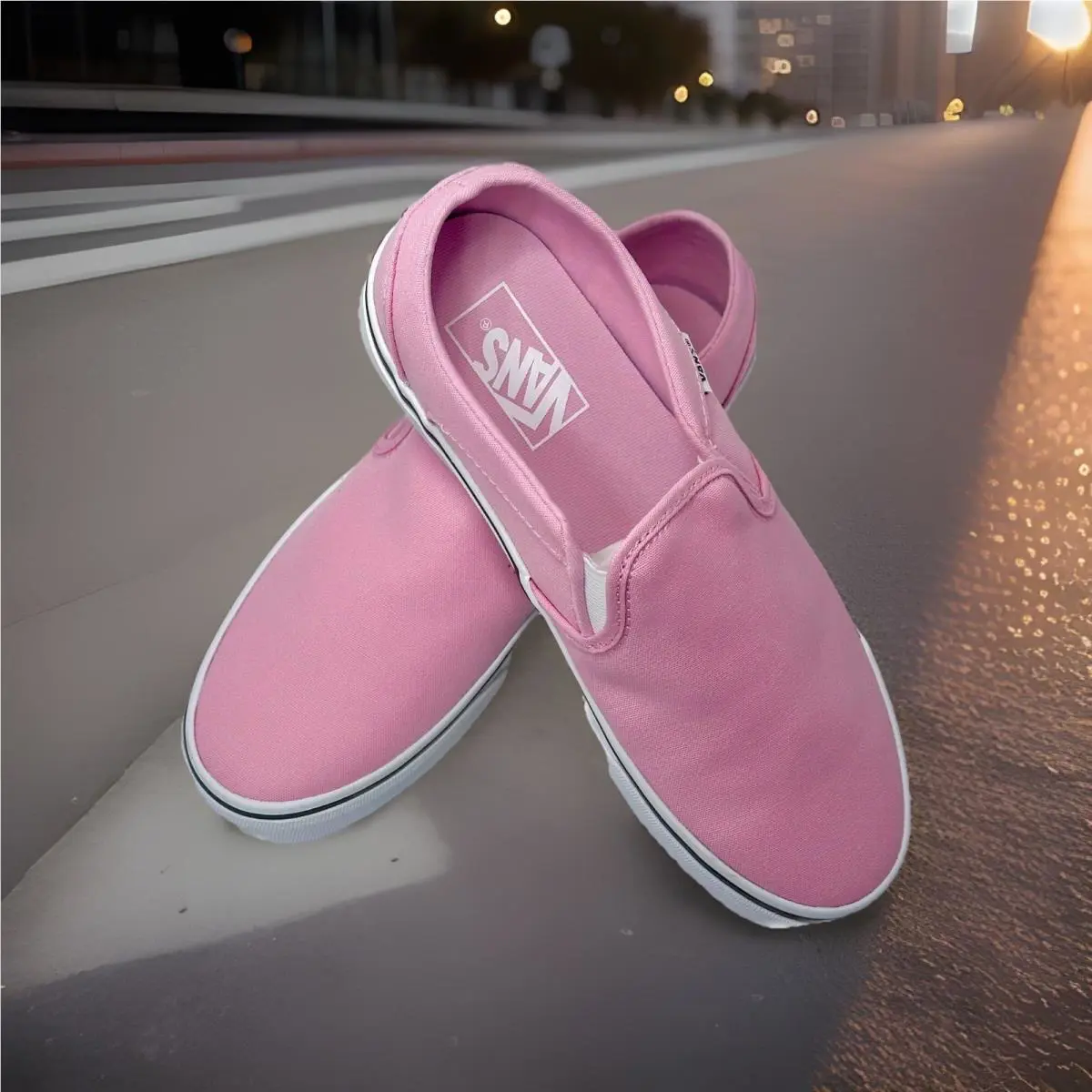Vans shoes - VANS Asher - Asher - VN0A2Z46D3X - Pink (UPC: 0197065774417) 7