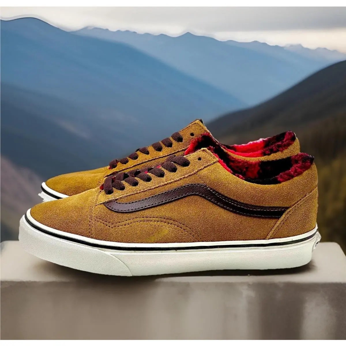 Vans shoes - VANS Old Skool - Old Skool - VN0007NT1M7 - Golden Brown (UPC: 0196573426115) 1