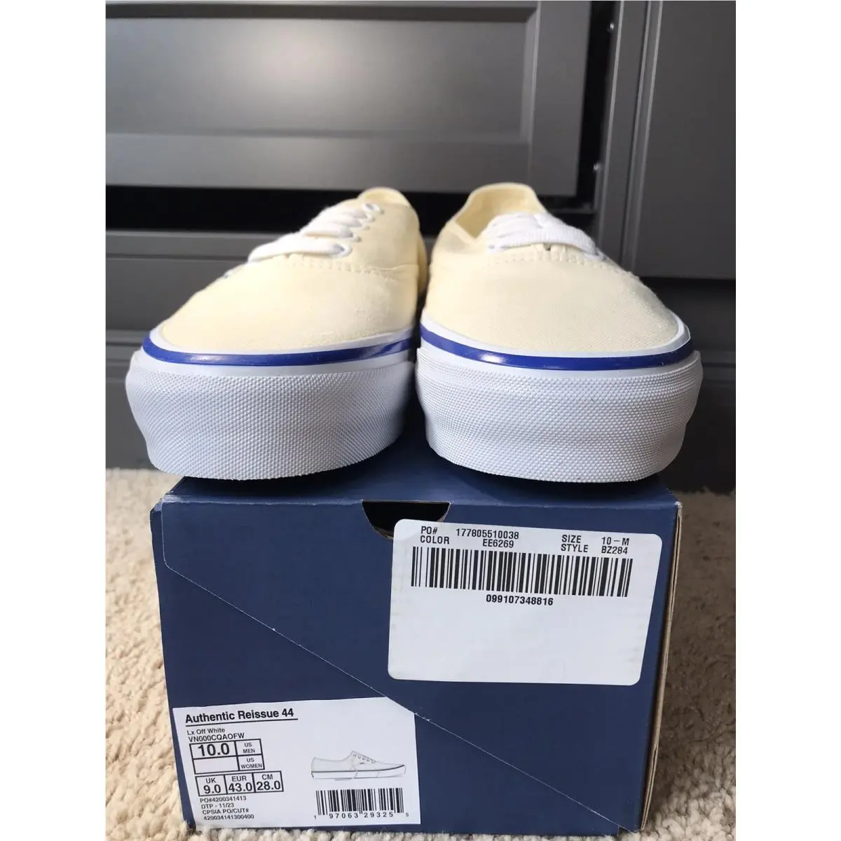 Vans shoes - VANS Authentic LX - Authentic - VN000CQAOFW - Off White 0