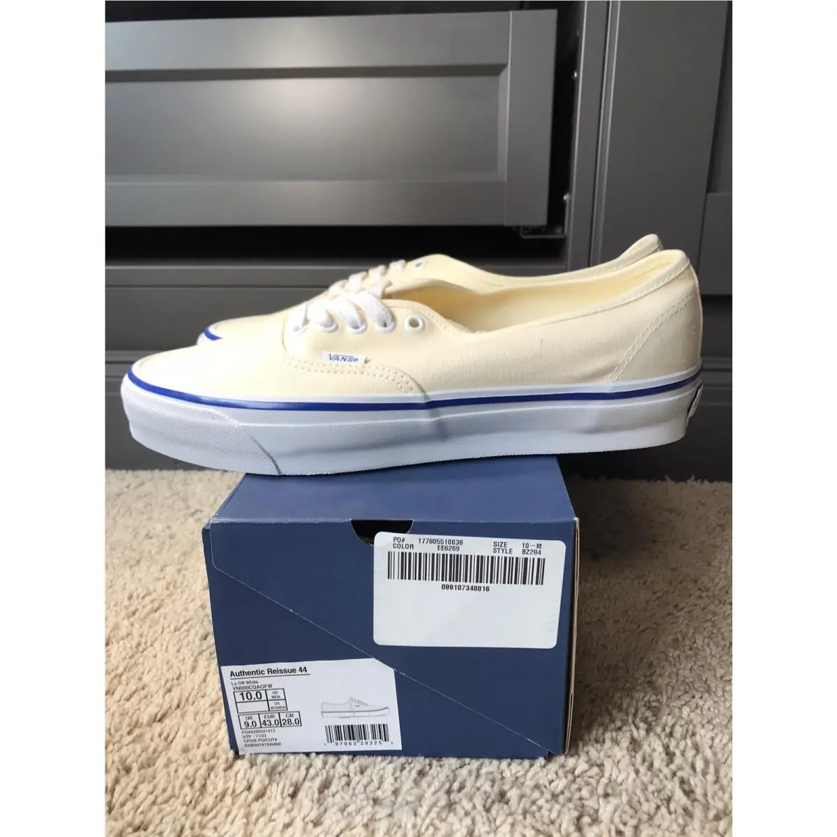 Vans shoes - VANS Authentic LX - Authentic - VN000CQAOFW - Off White 1