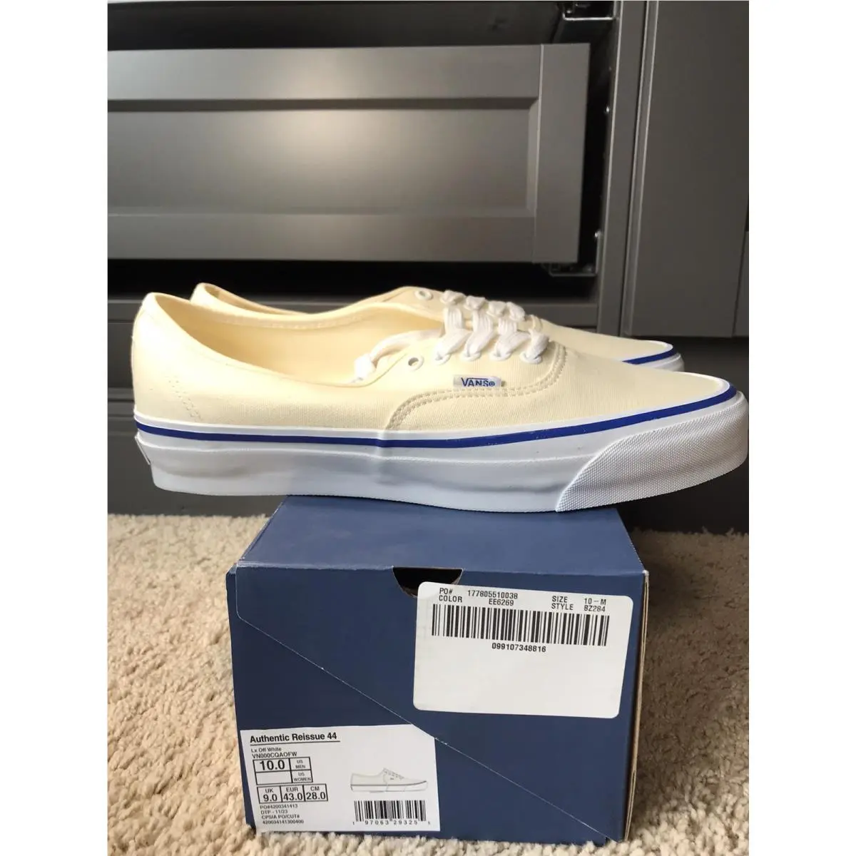 Vans shoes - VANS Authentic LX - Authentic - VN000CQAOFW - Off White 3