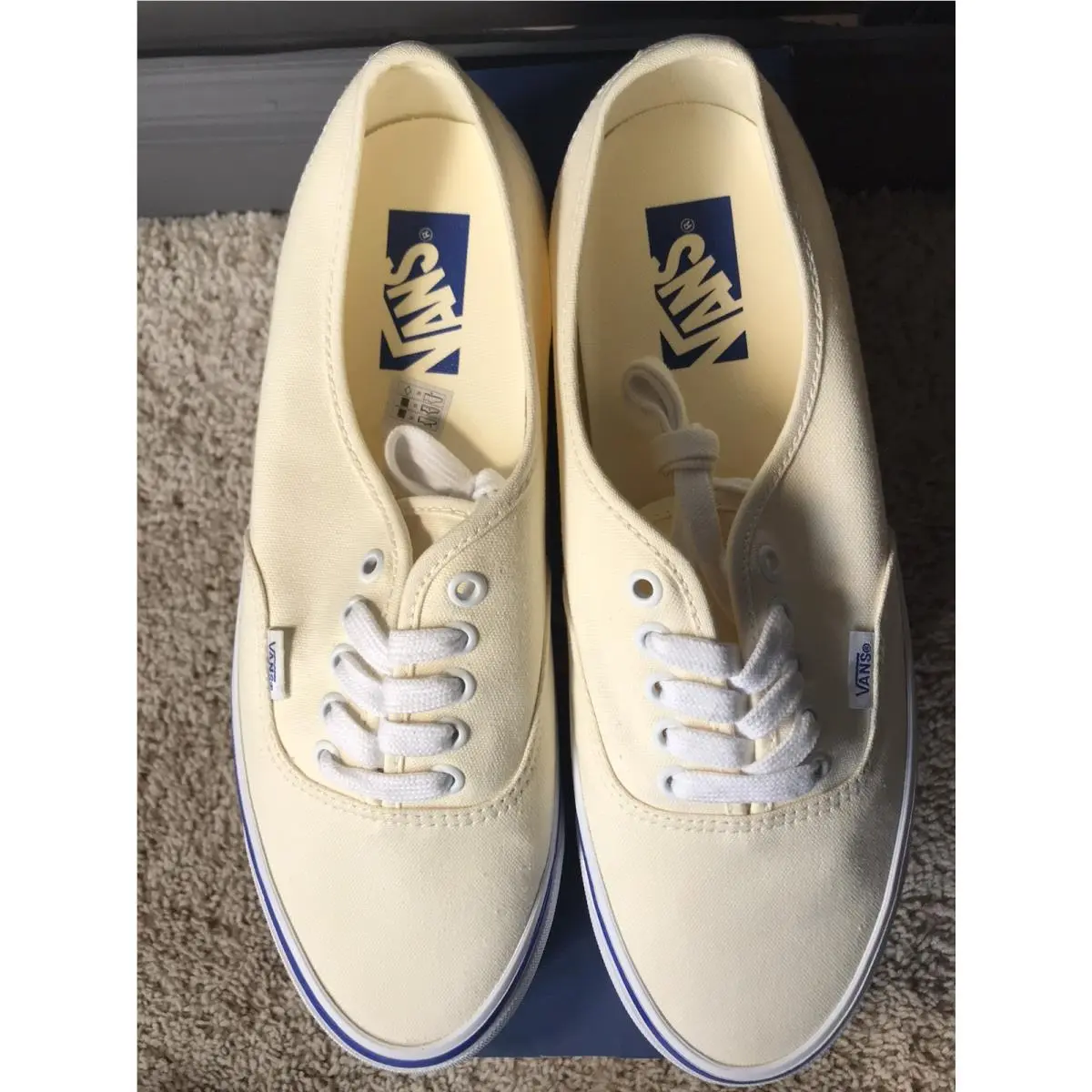 Vans shoes - VANS Authentic LX - Authentic - VN000CQAOFW - Off White 4