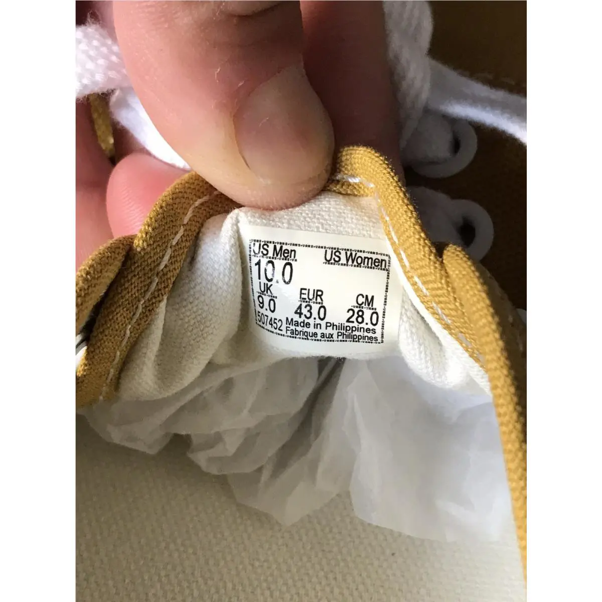 Vans shoes - VANS Authentic LX - Authentic - VN000CQAOFW - Off White 5