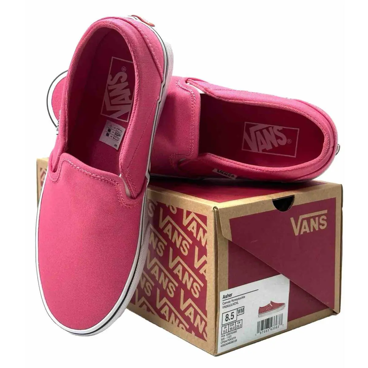 Vans shoes - VANS Asher - Asher - VN0A5JLHCHL - Pink (UPC: 0197063433583) 12