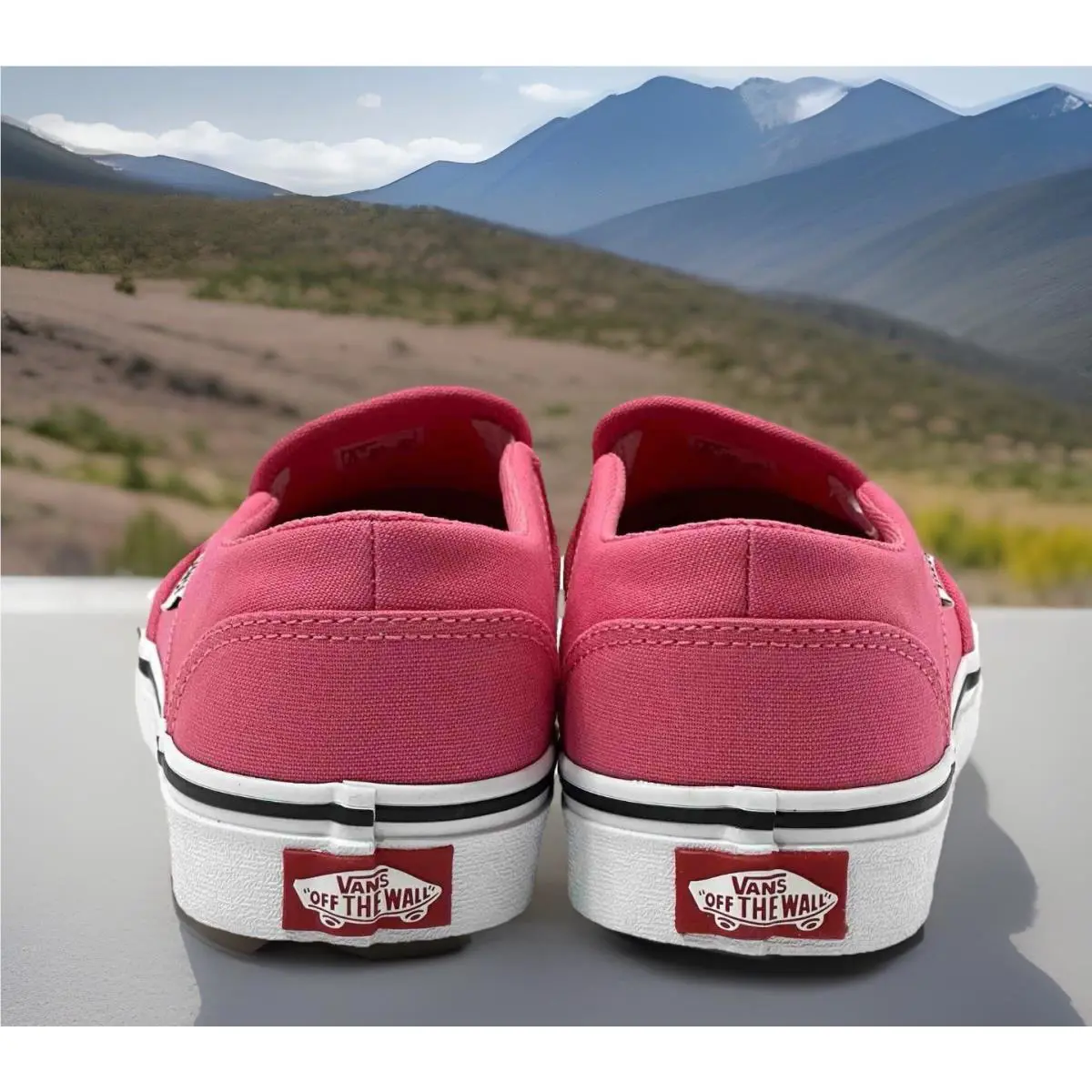 Vans shoes - VANS Asher - Asher - VN0A5JLHCHL - Pink (UPC: 0197063433583) 5