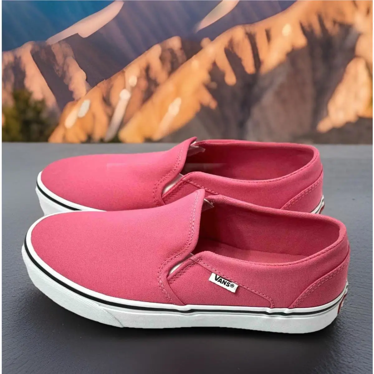 Vans shoes - VANS Asher - Asher - VN0A5JLHCHL - Pink (UPC: 0197063433583) 0
