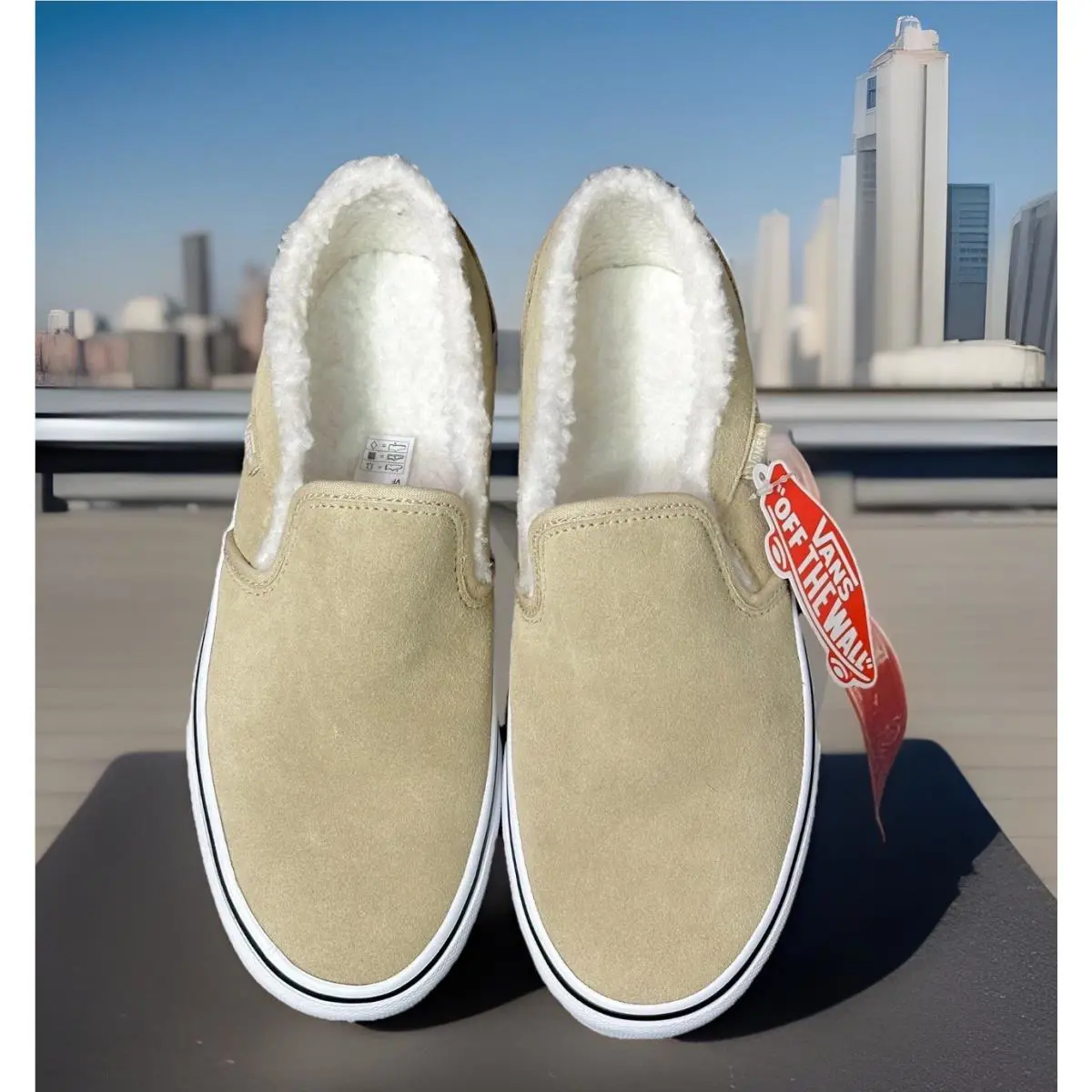 Vans shoes - VANS Asher - Asher - VN0A5HU4YEH - Beige (UPC: 0196570696436) 1