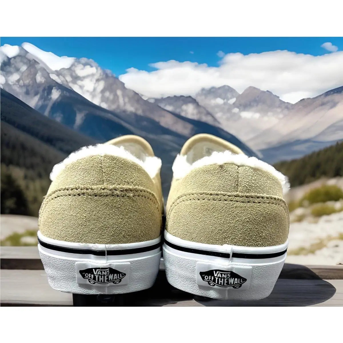 Vans shoes - VANS Asher - Asher - VN0A5HU4YEH - Beige (UPC: 0196570696436) 2