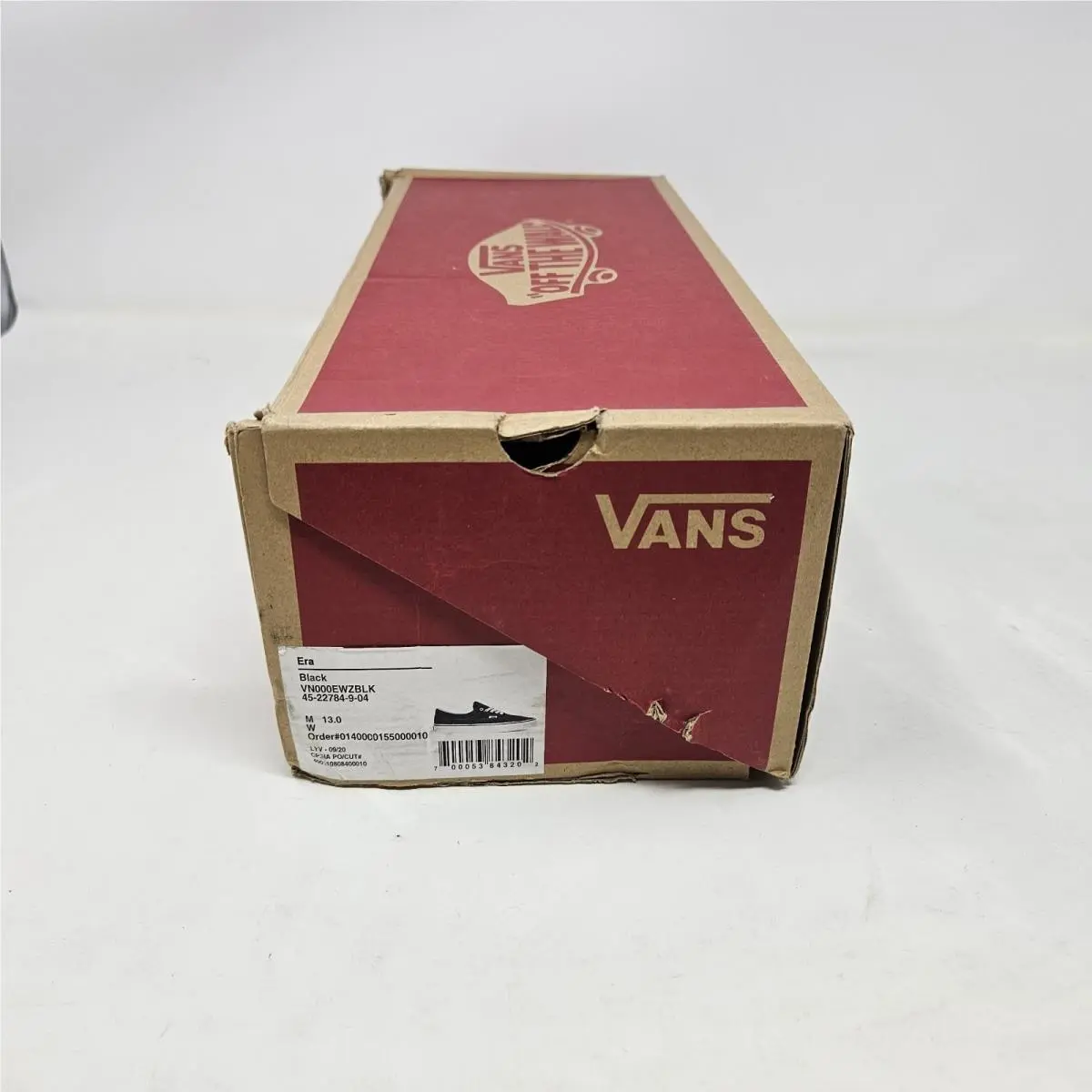 Vans shoes - Vans Era VN000EWZBLK - Era - VN000EWZBLK - Black - White 6