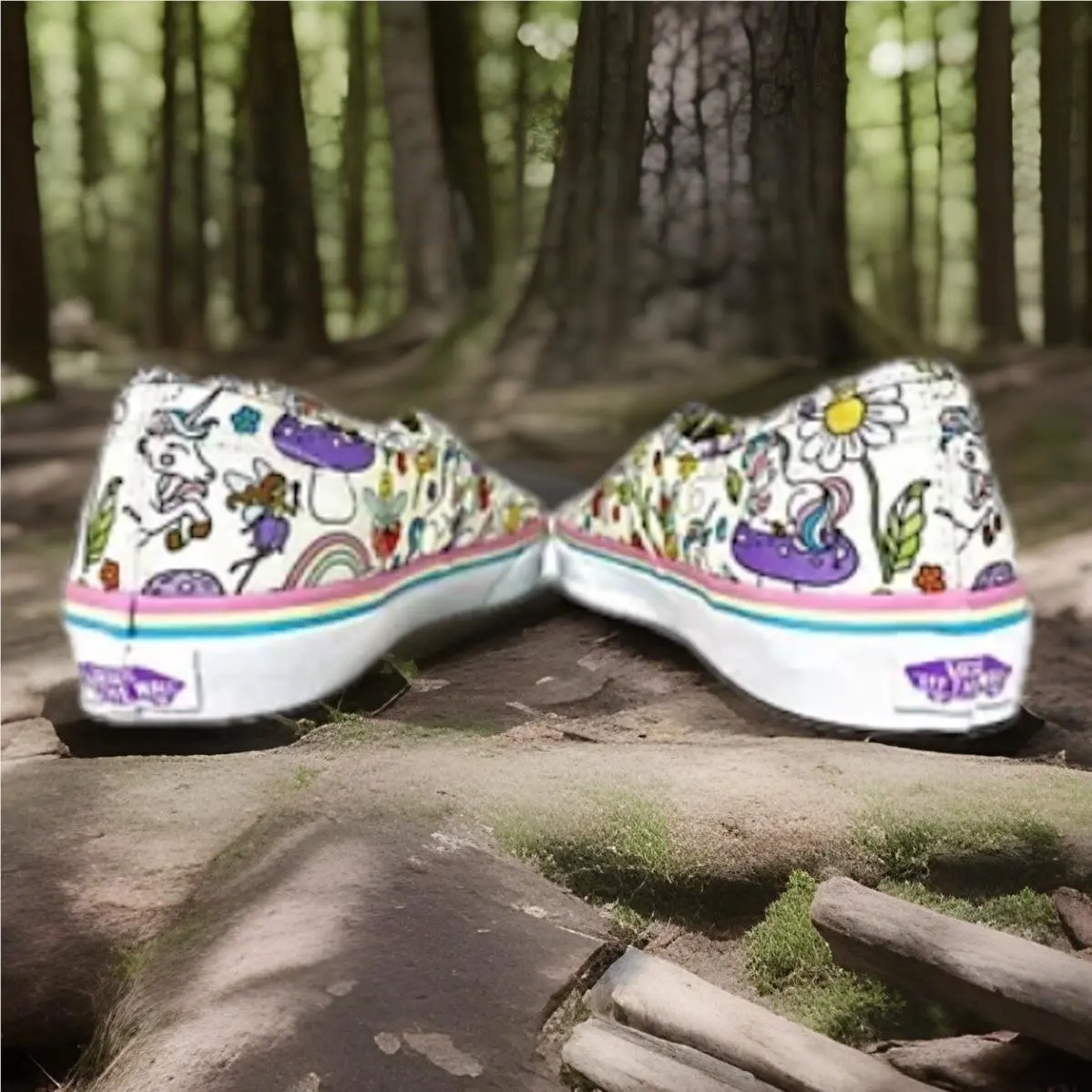 Vans shoes - VANS Off The Wall - Off The Wall - VN0A4UH3S0Q - Multicolor (UPC: 0196015448040) 1
