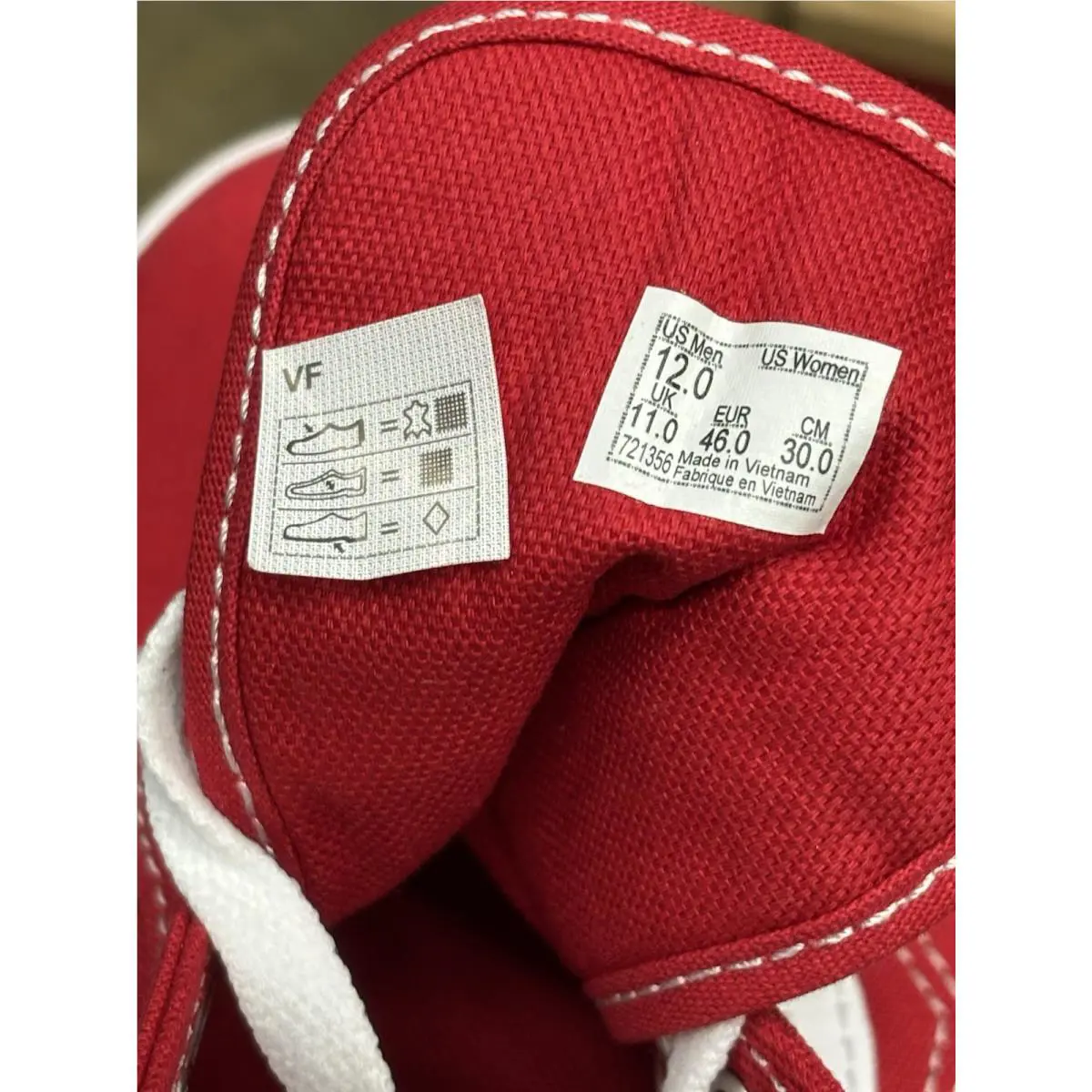 Vans shoes - VANS Old Skool - Old Skool - VN0004OJGYK - Red (UPC: 0889588124885) 12