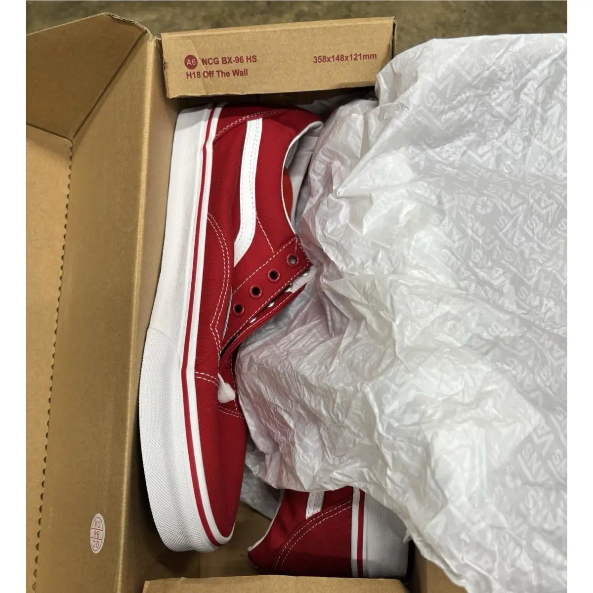 Vans shoes - VANS Old Skool - Old Skool - VN0004OJGYK - Red (UPC: 0889588124885) 5