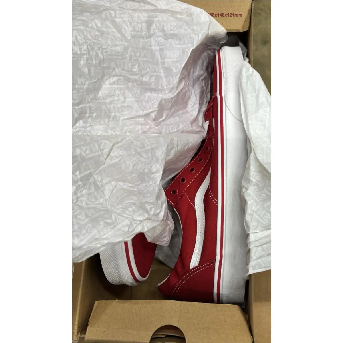 Vans shoes - VANS Old Skool - Old Skool - VN0004OJGYK - Red (UPC: 0889588124885) 6