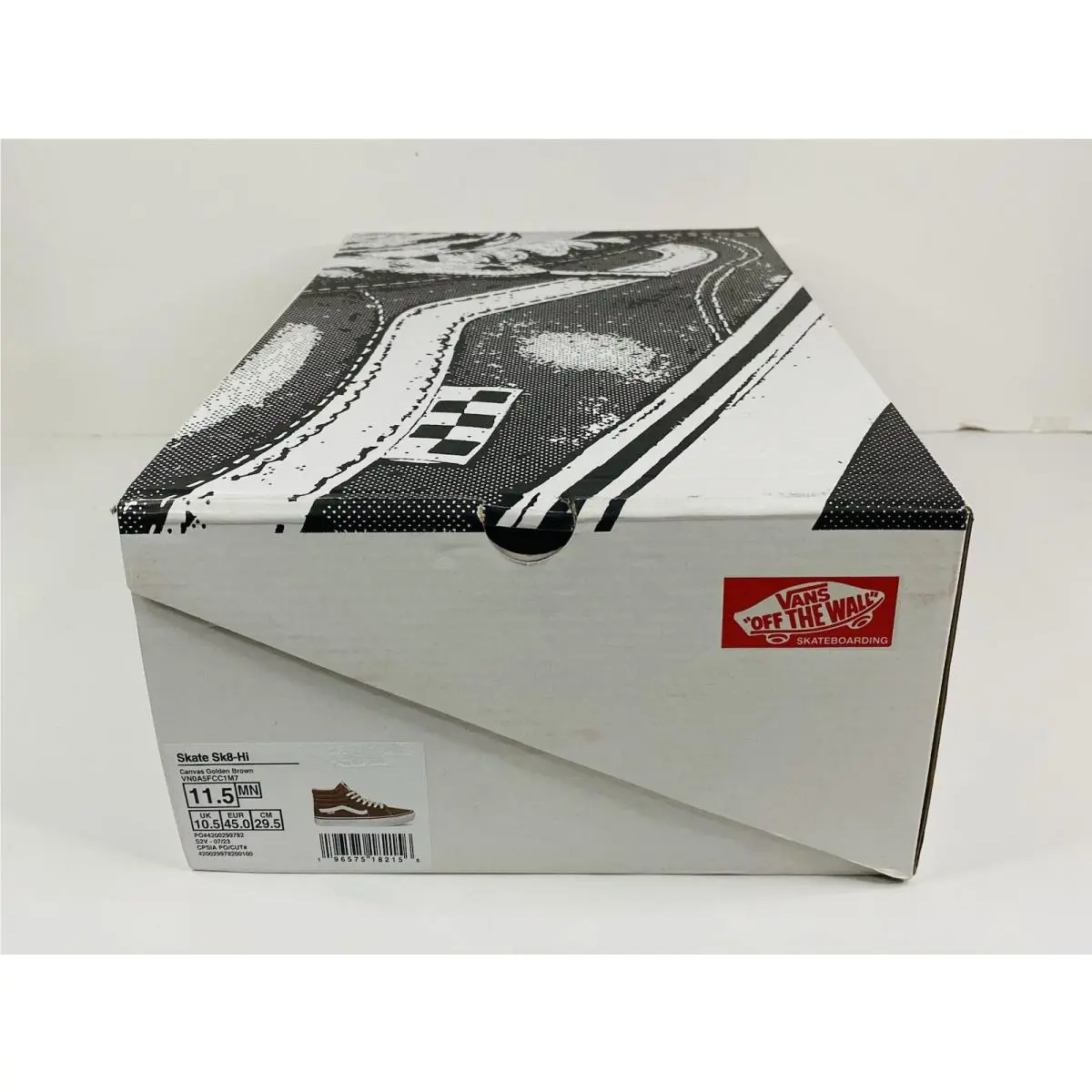 Vans shoes - Vans Skate Sk8-Hi Canvas Golden Brown - VN0A5FCC1M7 - Brown, Manufacturer: Golden Brown (UPC: 196575182156) 5