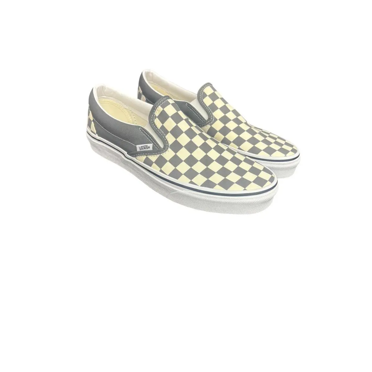 Vans shoes - VN0A4BV3TB5 - VN0A4BV3TB5 - (Checkerboard) Pewter/True White (UPC: 772259435291) 0