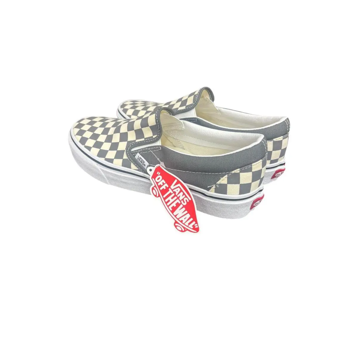 Vans shoes - VN0A4BV3TB5 - VN0A4BV3TB5 - (Checkerboard) Pewter/True White (UPC: 772259435291) 6