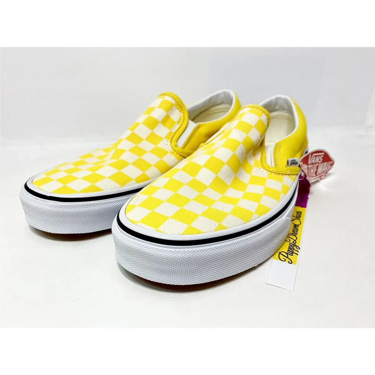 Vans shoes - VANS Off The Wall - Off The Wall - VN0A33TB42Z - Cyber Yellow (UPC: 194902622580) 0