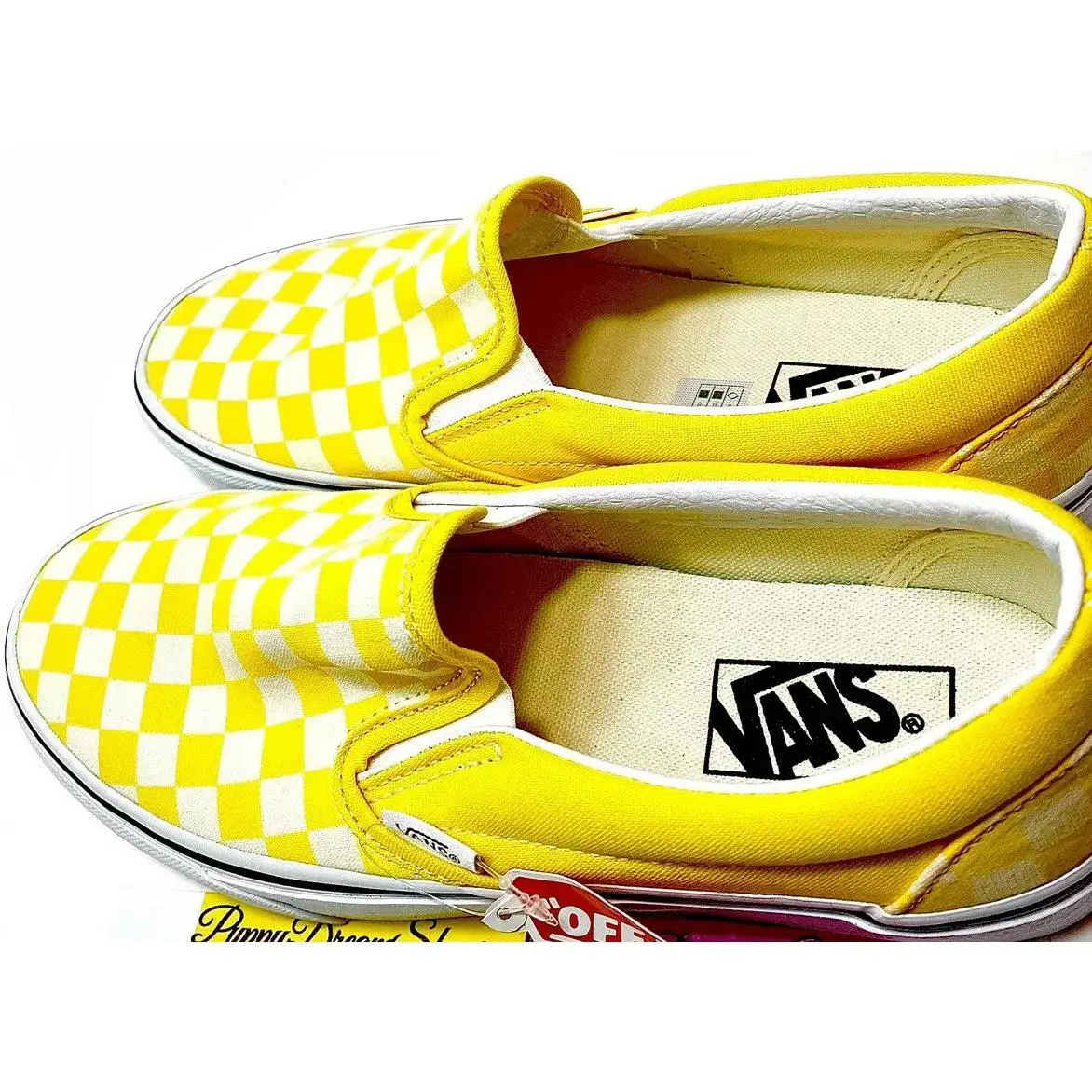 Vans shoes - VANS Off The Wall - Off The Wall - VN0A33TB42Z - Cyber Yellow (UPC: 194902622580) 2
