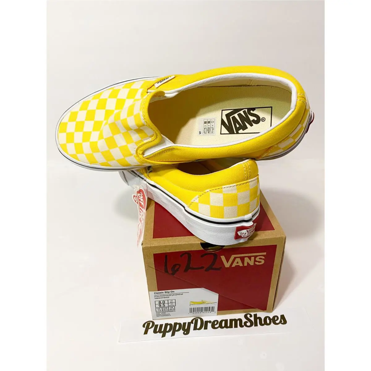 Vans shoes - VANS Off The Wall - Off The Wall - VN0A33TB42Z - Cyber Yellow (UPC: 194902622580) 3