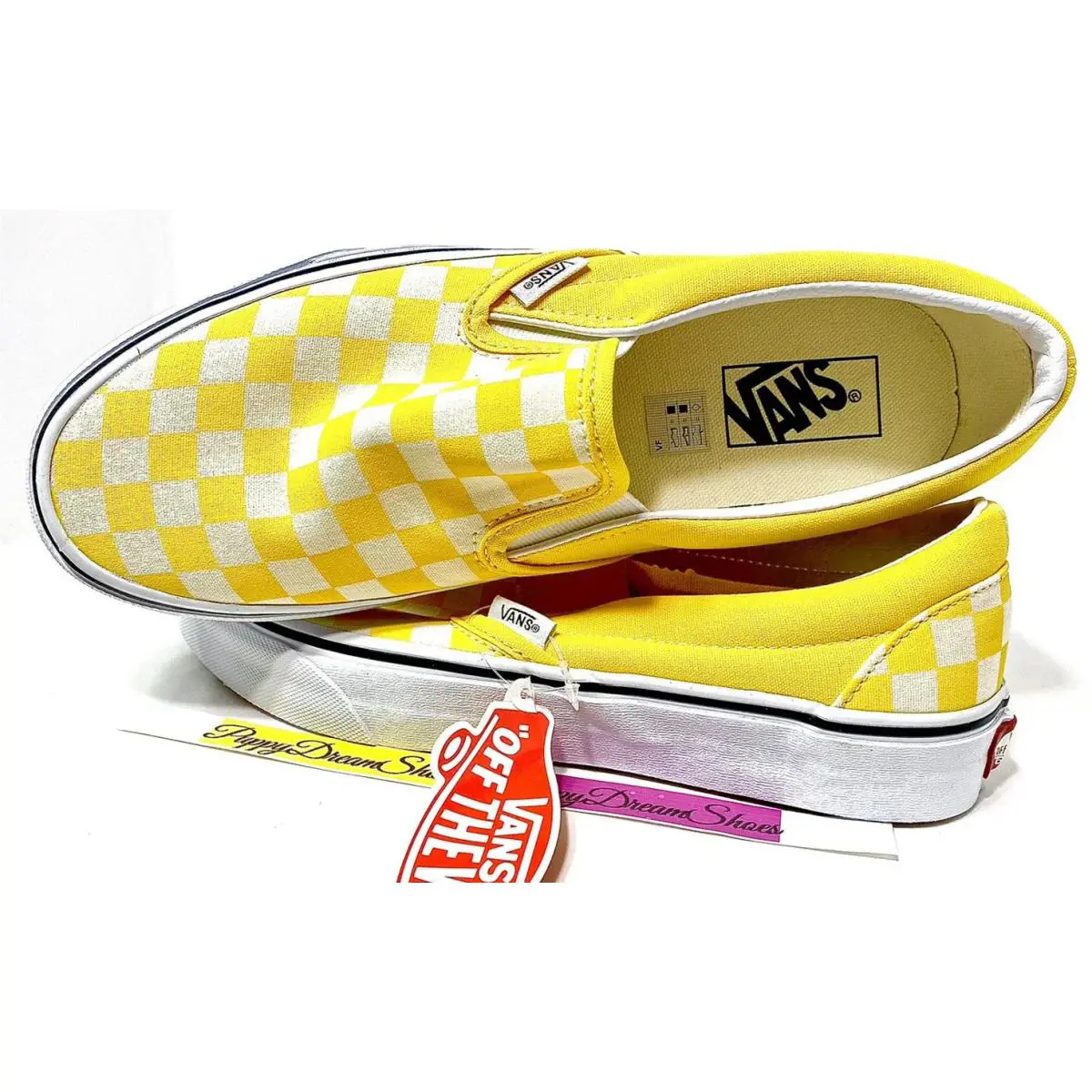 Vans shoes - VANS Off The Wall - Off The Wall - VN0A33TB42Z - Cyber Yellow (UPC: 194902622580) 4