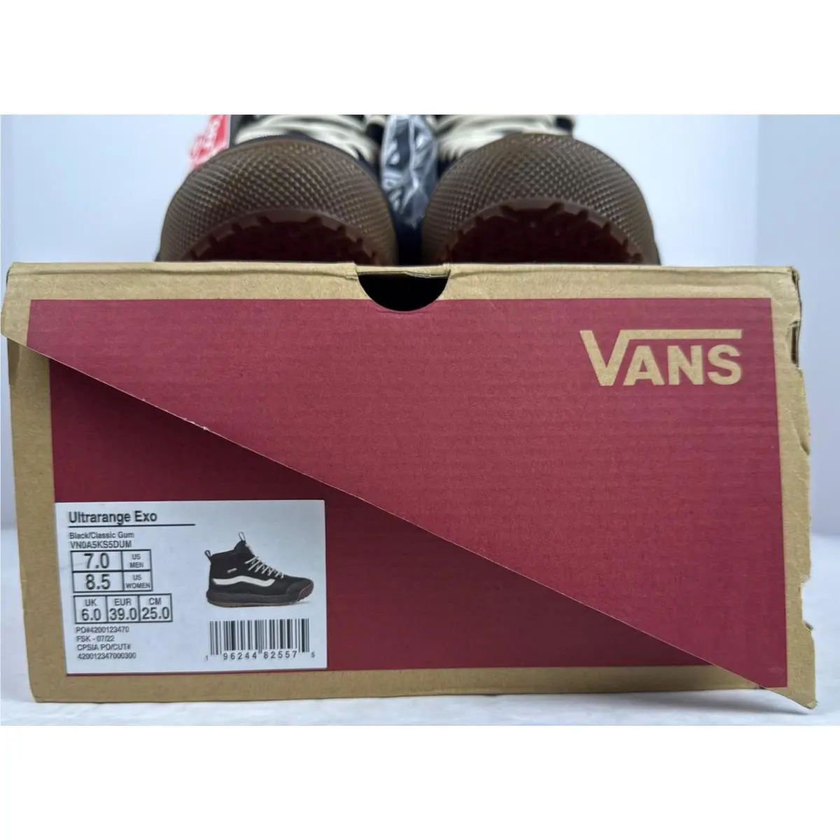 Vans shoes - VANS UltraRange - UltraRange - VN0A5KS5DUM1M7 - Black (UPC: 196244825575) 10