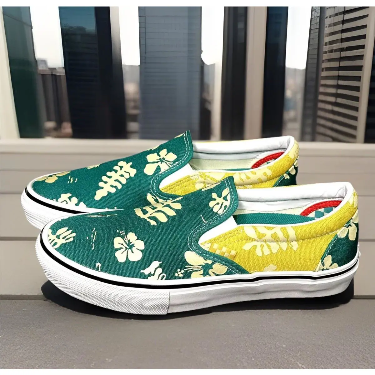 Vans shoes - Aloha - Aloha - VINDA5FCA3LA - Green (UPC: 0194905585011) 1