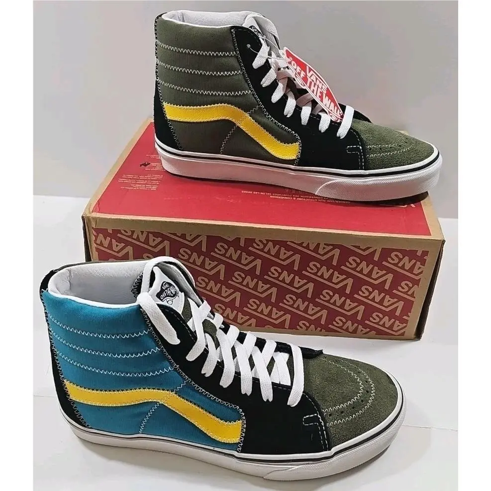 Vans shoes - VANS Sk8-Hi - VN0A5FCCNAV - Multicolor 8