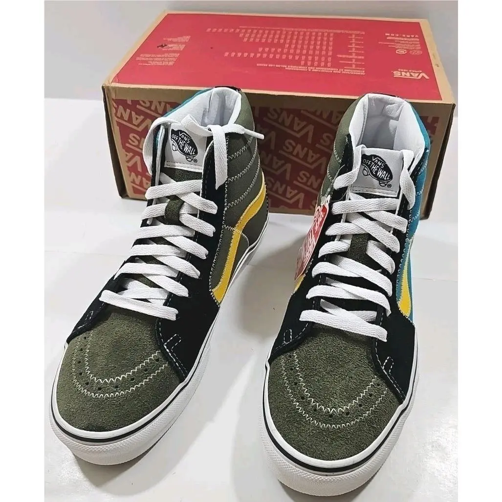 Vans shoes - VANS Sk8-Hi - VN0A5FCCNAV - Multicolor 10