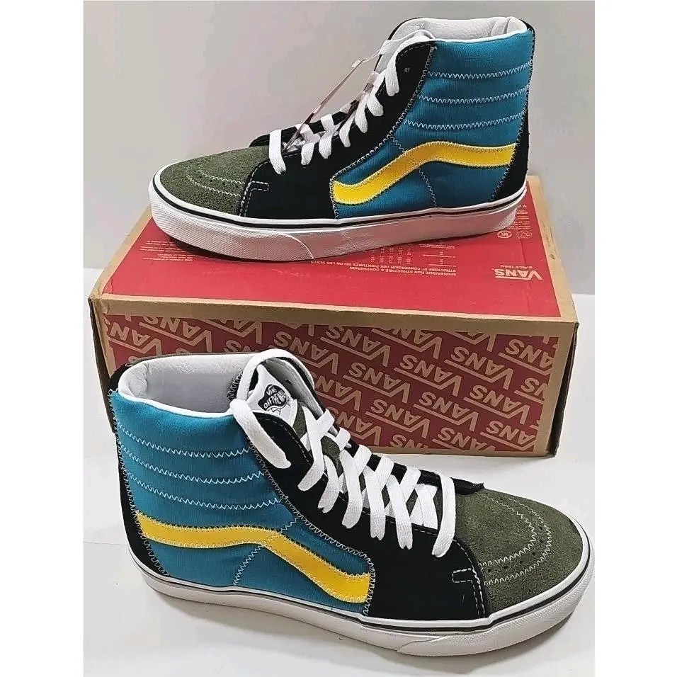 Vans shoes - VANS Sk8-Hi - VN0A5FCCNAV - Multicolor 14
