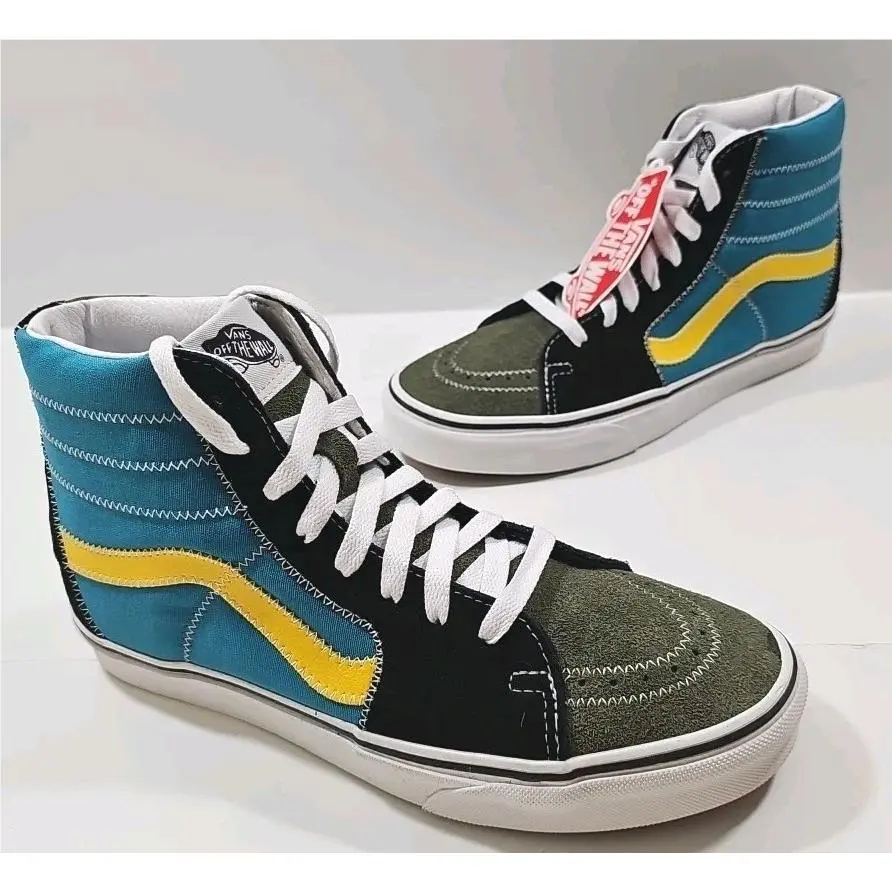 Vans shoes - VANS Sk8-Hi - VN0A5FCCNAV - Multicolor 4