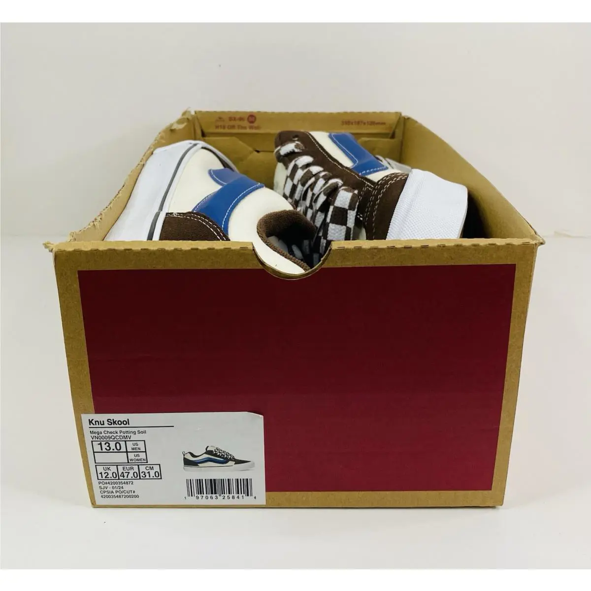 Vans shoes - Knu Skool - Knu Skool - Vn0009qcdmv - Brown 5