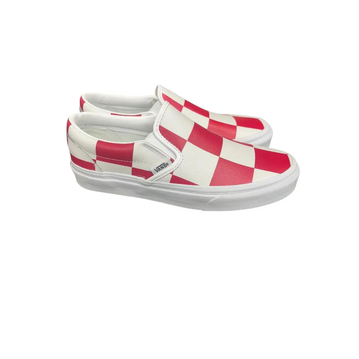 Vans shoes - Classic Slip-on - Classic - VN0A4BV3TBV-610 - Check White Red (UPC: 772259441391) 8