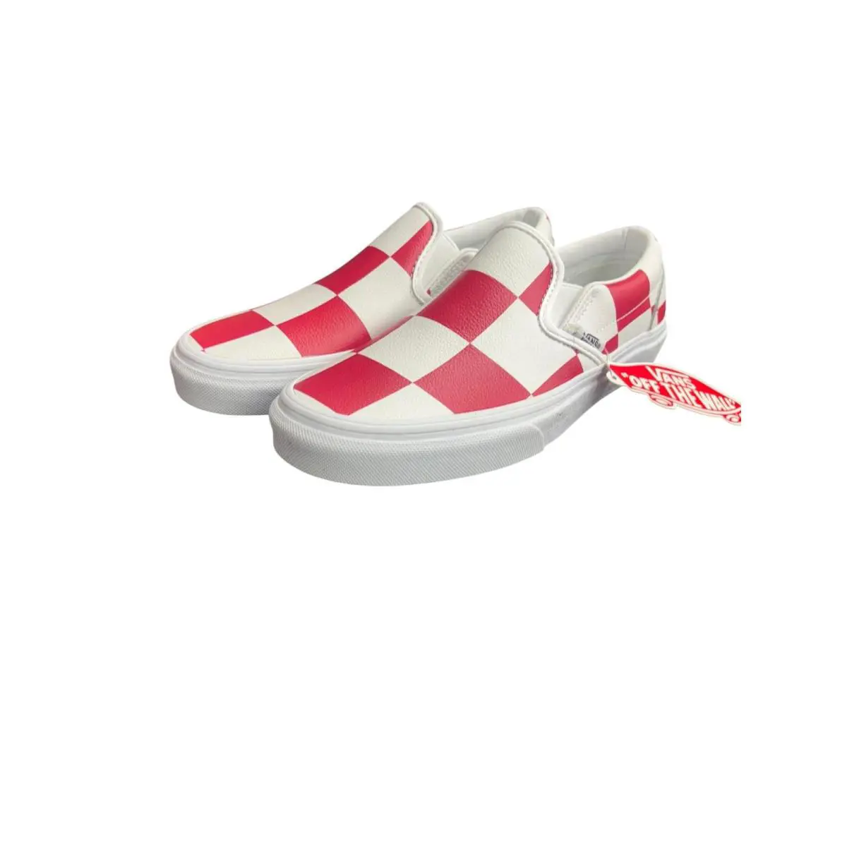 Vans shoes - Classic Slip-on - Classic - VN0A4BV3TBV-610 - Check White Red (UPC: 772259441391) 10
