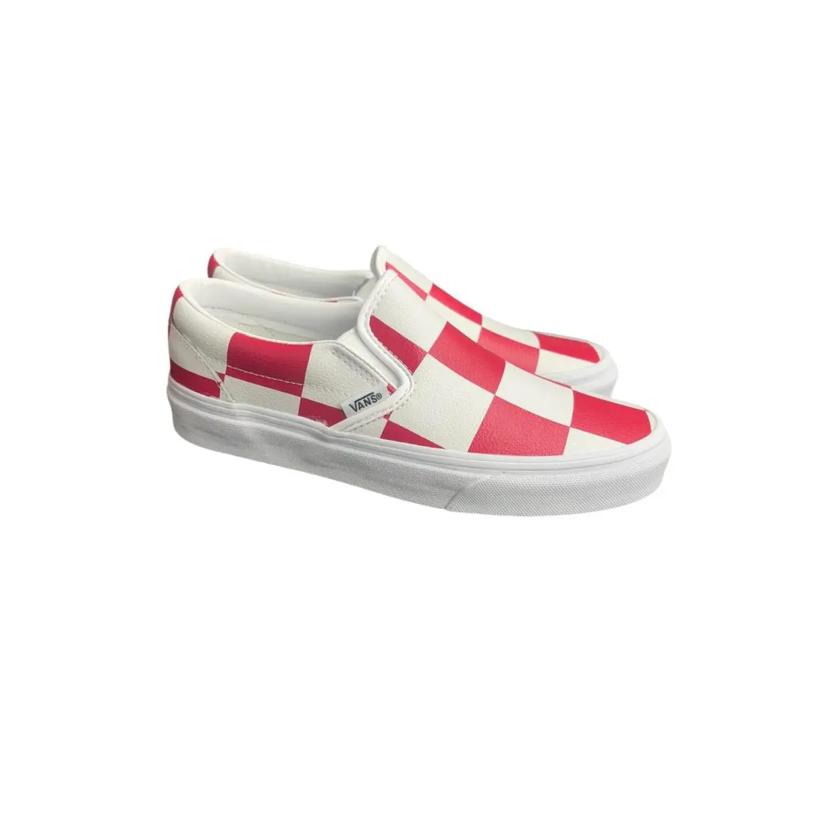 Vans shoes - Classic Slip-on - Classic - VN0A4BV3TBV-610 - Check White Red (UPC: 772259441391) 11