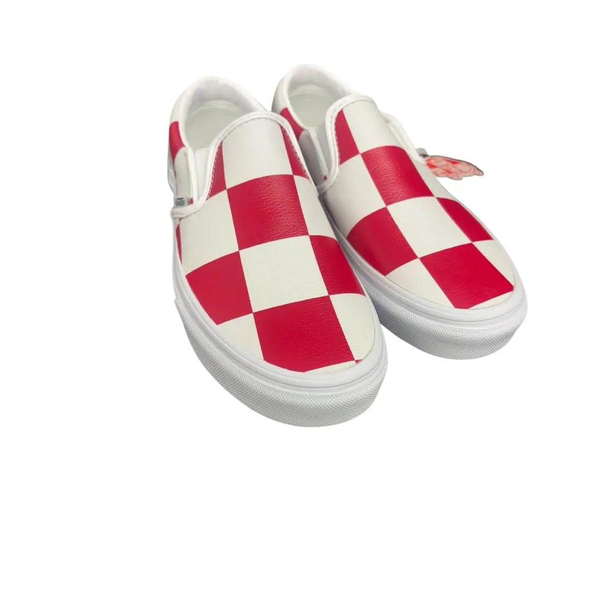 Vans shoes - Classic Slip-on - Classic - VN0A4BV3TBV-610 - Check White Red (UPC: 772259441391) 12