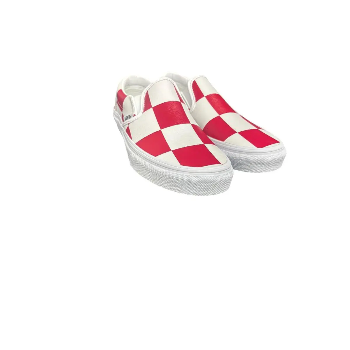 Vans shoes - Classic Slip-on - Classic - VN0A4BV3TBV-610 - Check White Red (UPC: 772259441391) 1
