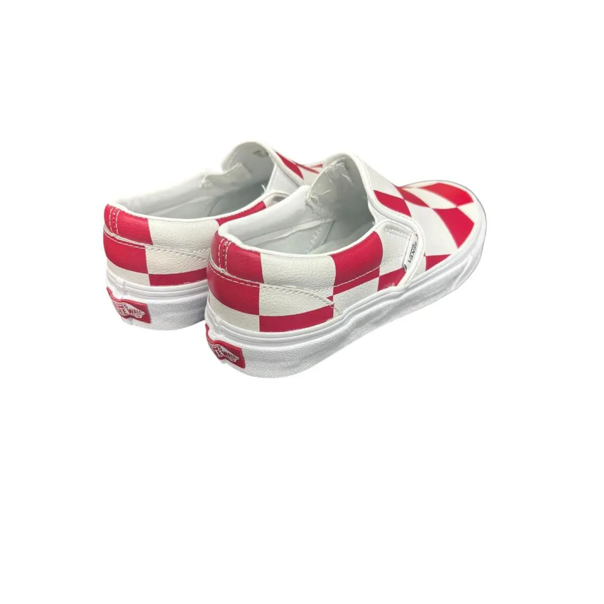 Vans shoes - Classic Slip-on - Classic - VN0A4BV3TBV-610 - Check White Red (UPC: 772259441391) 2