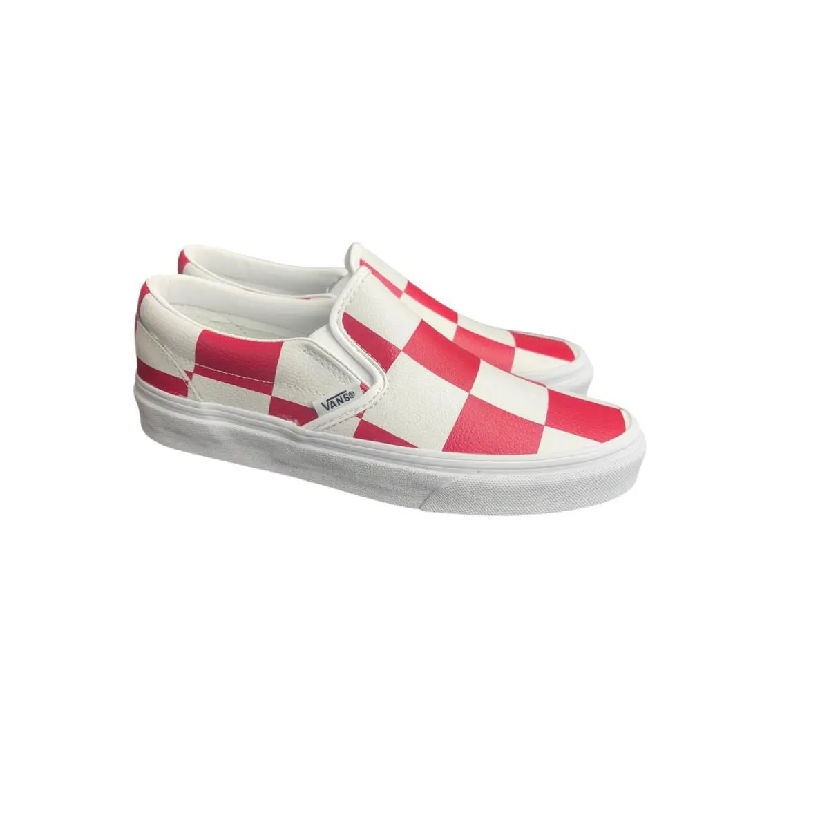 Vans shoes - Classic Slip-on - Classic - VN0A4BV3TBV-610 - Check White Red (UPC: 772259441391) 6