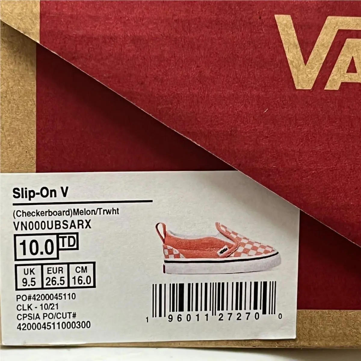 Vans shoes - VANS - VN000UBSARX - Pink (UPC: 196011272700) 6