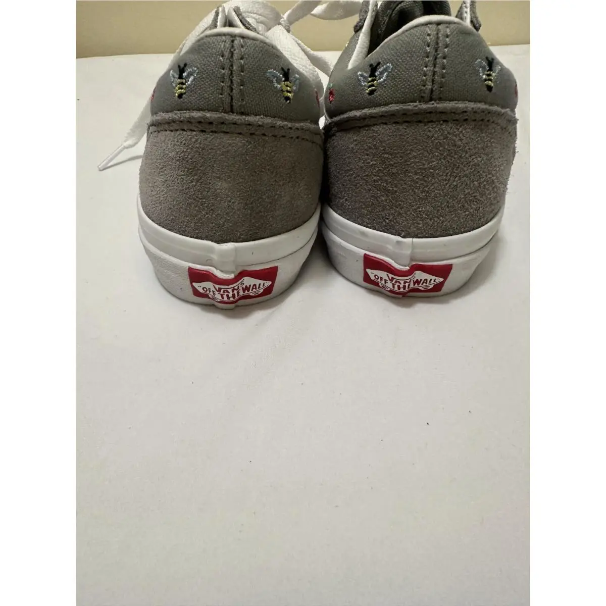 Vans shoes - Grey, Red 3