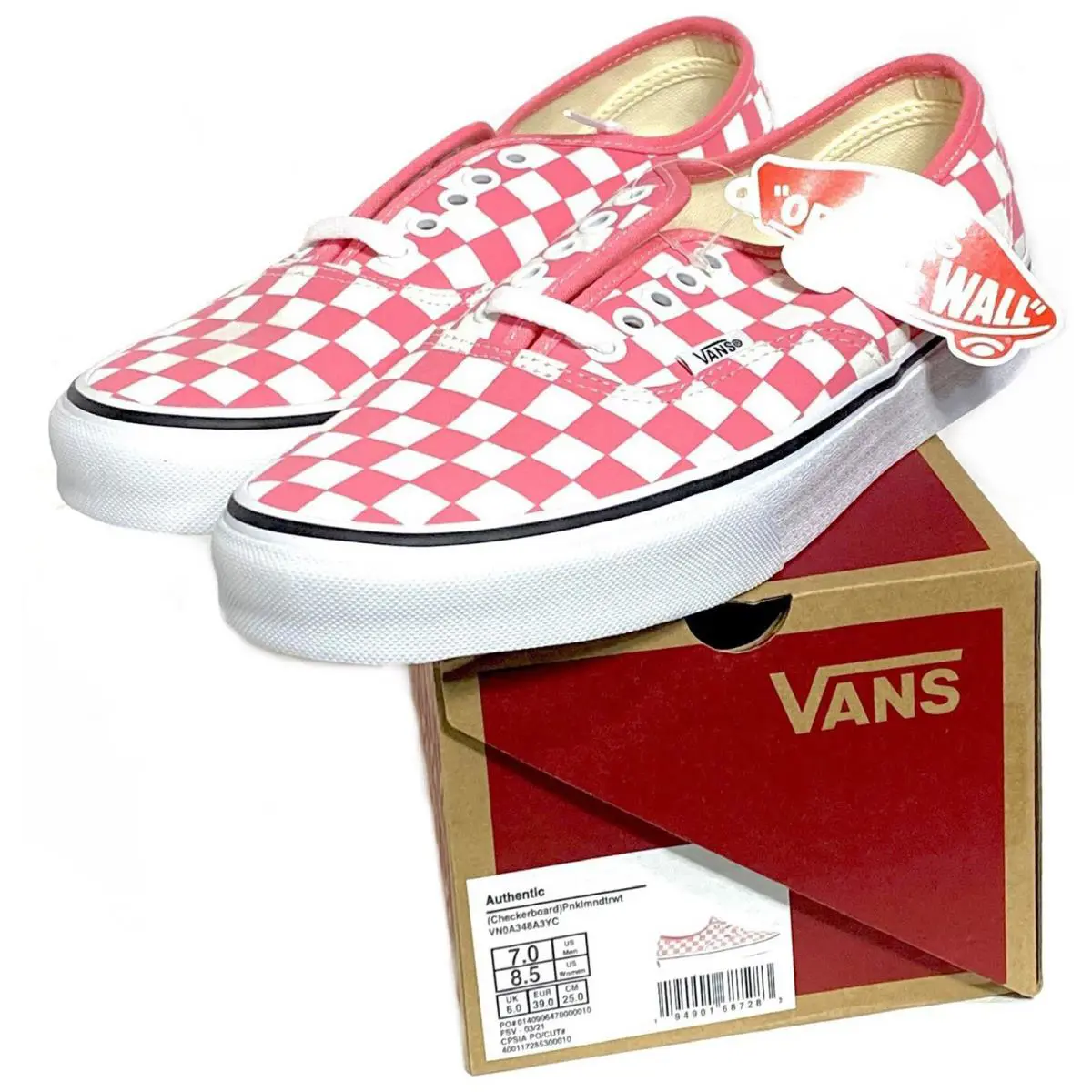 Vans shoes - VANS Off The Wall - Off The Wall - VN0A348A3YC - Pink (UPC: 0194901687283) 3