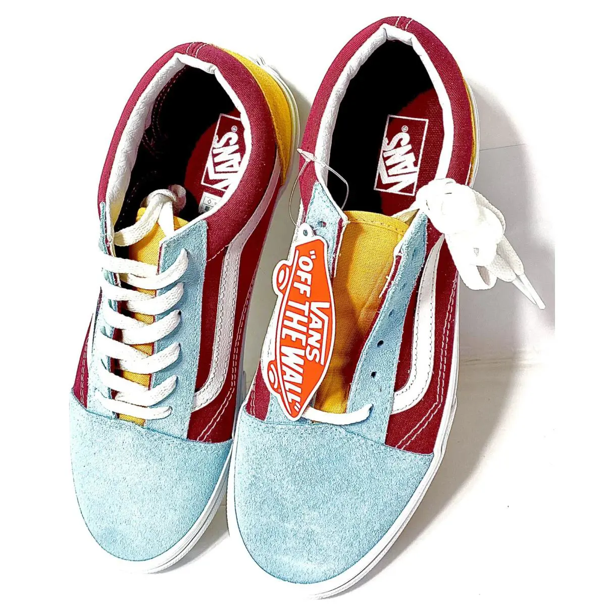 Vans shoes - VANS Off The Wall - Off The Wall - Blue Red Yellow (UPC: 0193395942007) 0