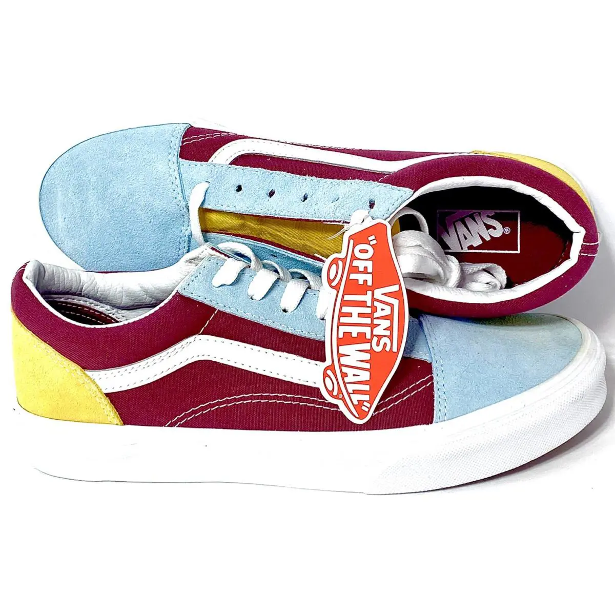 Vans shoes - VANS Off The Wall - Off The Wall - Blue Red Yellow (UPC: 0193395942007) 1