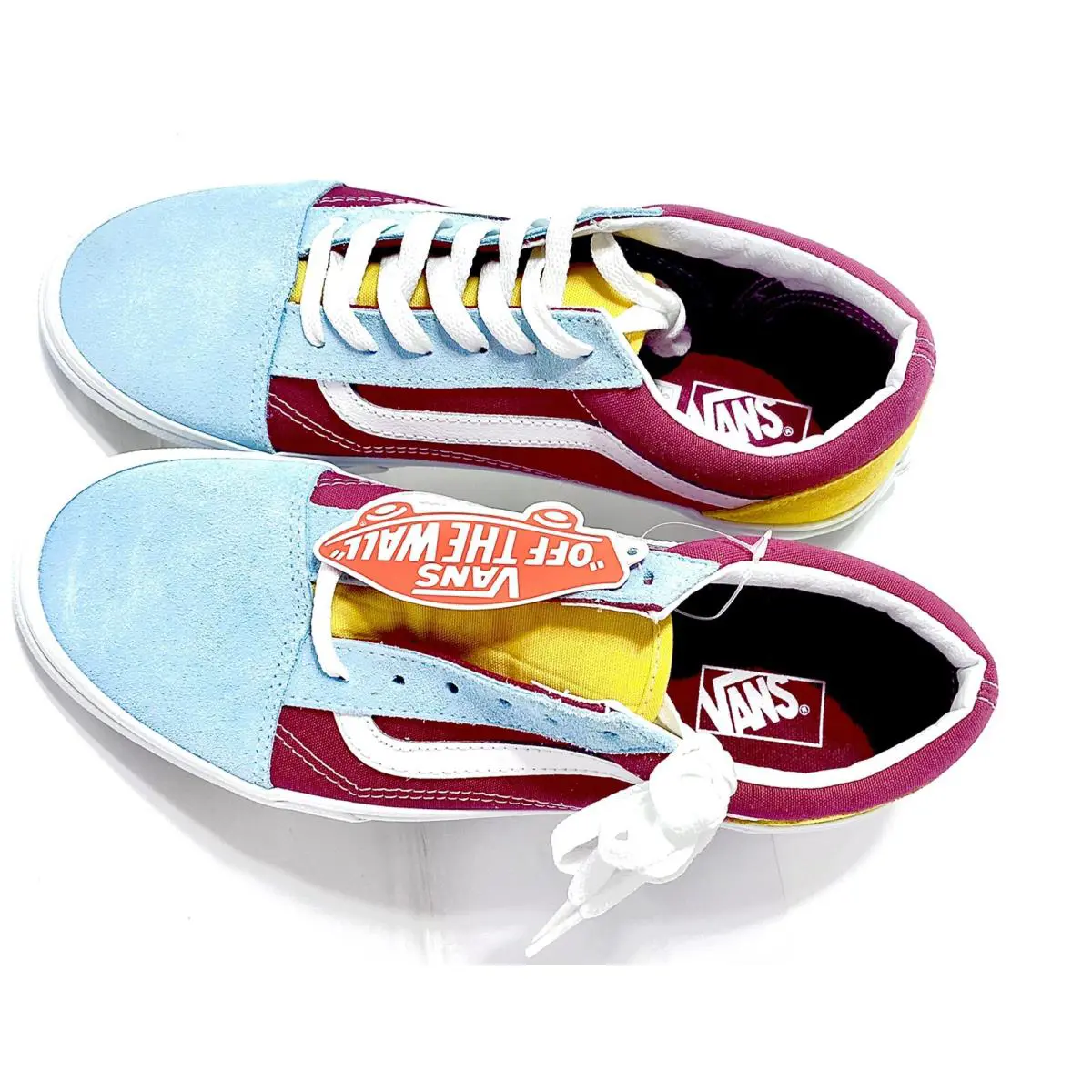 Vans shoes - VANS Off The Wall - Off The Wall - Blue Red Yellow (UPC: 0193395942007) 5