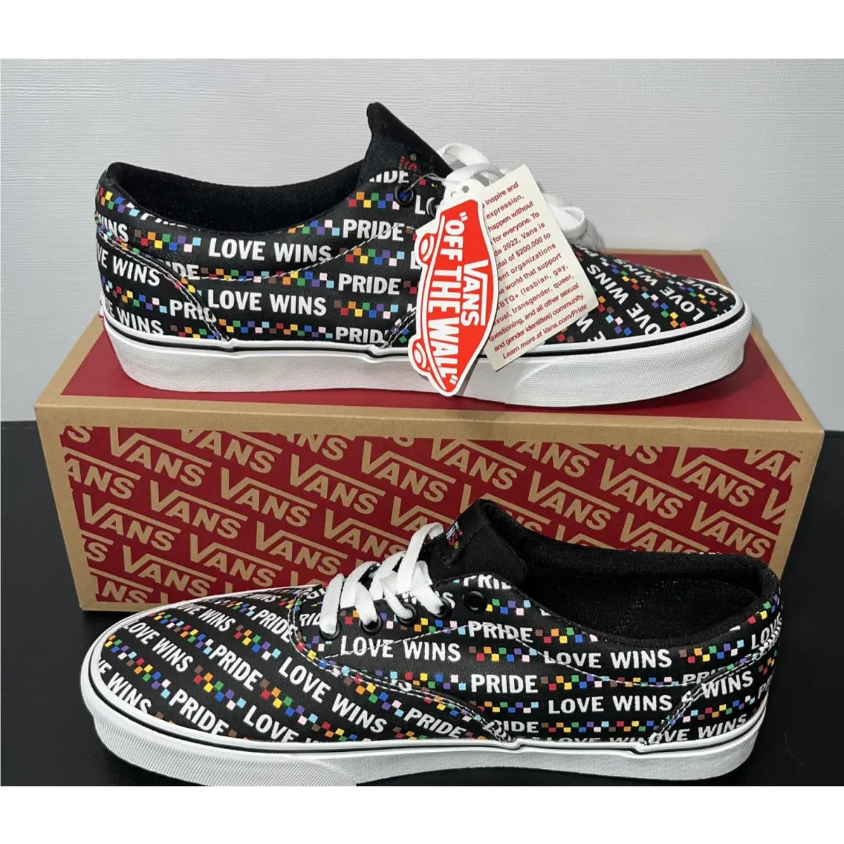 Doheny Lowtop 2022 Pride Men’s Size 11.5 Pride Love Wins by Vans