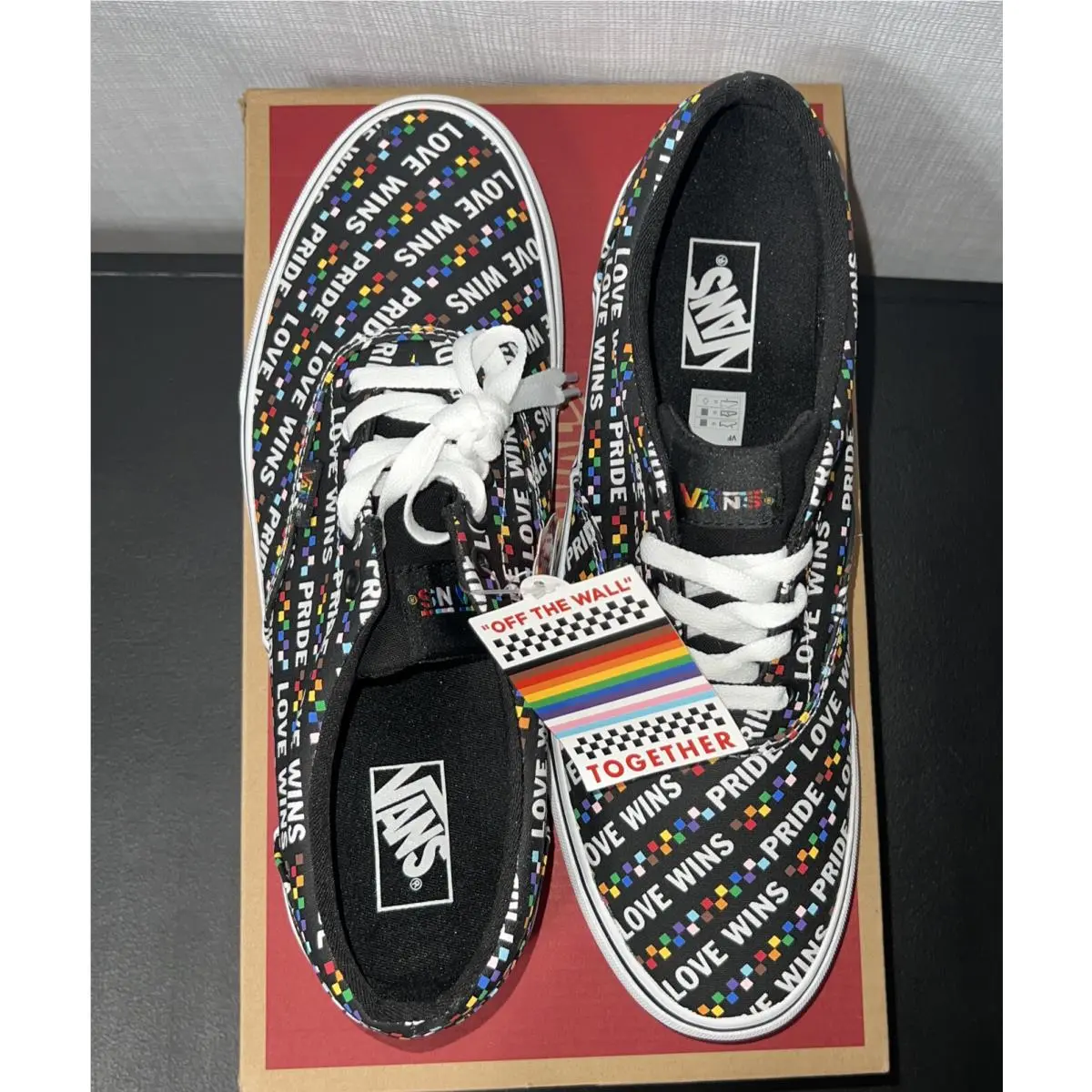 Vans shoes - VANS Doheny - Doheny - PRIDE - Multicolor (UPC: 0196244297136) 0