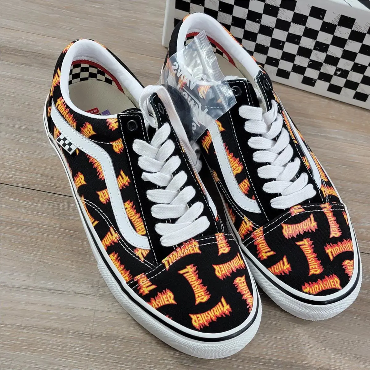 Vans shoes - Vans Skate Old Skool Thrasher - Black 0