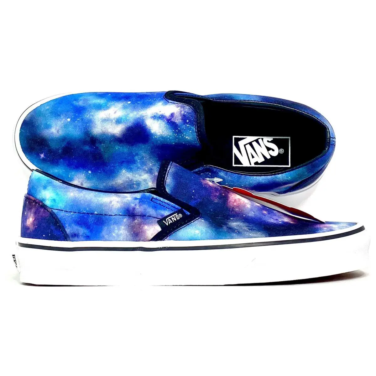 Vans shoes - VANS Off The Wall - Off The Wall - VN0A33TBG4F - Black Blue Galaxy (UPC: 194902620036) 0